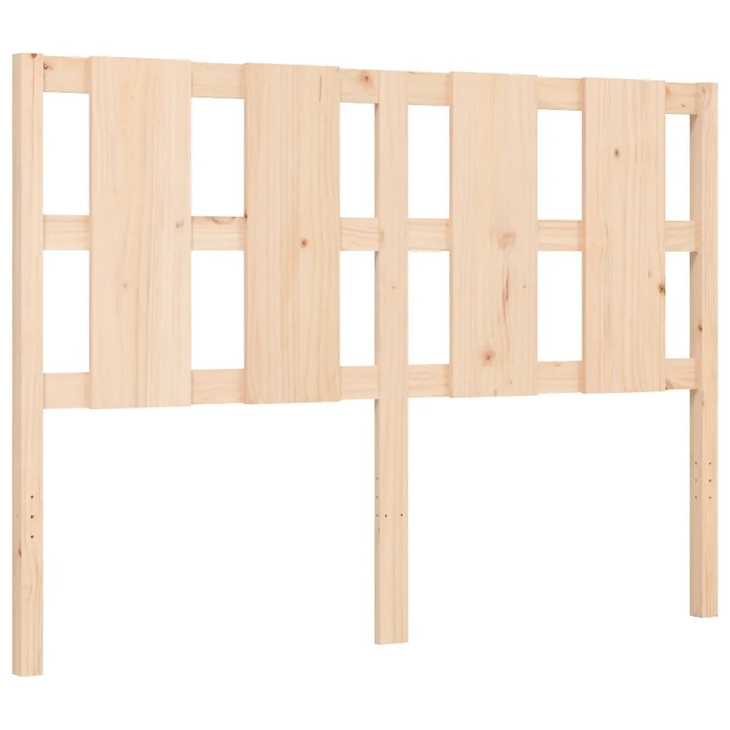 Letto senza Materasso-Struttura Letto 140x190 cm in Legno Massello di Pino 517566