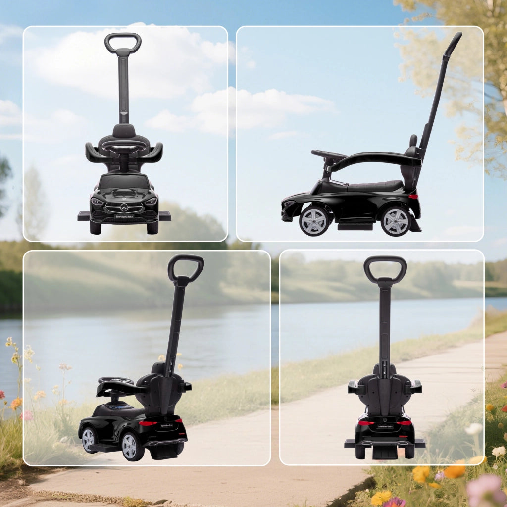 Porteur Mercedes-Benz ¨C Xylo ¨C con maniglia rimovibile, nero, 91x40x83 cm