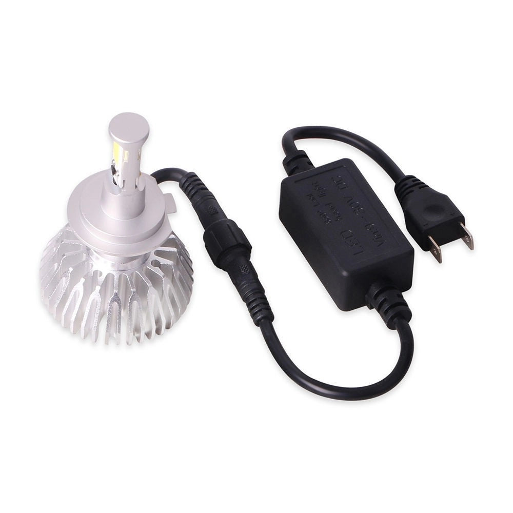 Trade Shop - Coppia Lampade Fari Ricambio Auto Led 3hl H7 Alta Luminosita' Bianco Freddo 40w -