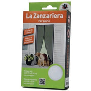 SET 2 TELI ZANZARIERA 75XH250CM BIANCA PER PORTA