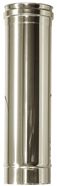 Canna fumaria parete doppia coibentata inox   dn 100/150 l 0,5 mt