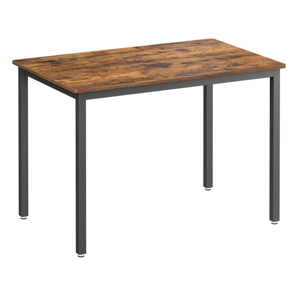 Tavolo da bar tavolo da cucina 70 x 110 x 77 cm tavolo da pranzo per 4 persone tavolo da soggiorno scrivania per sala da pranzo cucina stile industriale marrone 12_0007578
