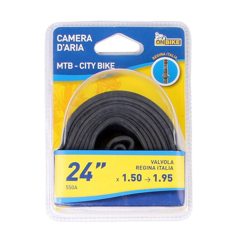 Trade Shop - Camera D'aria Ruote Bici Mtb 24" X 1.50 - 1.95 550a Valvola Regina Italia 2014 -
