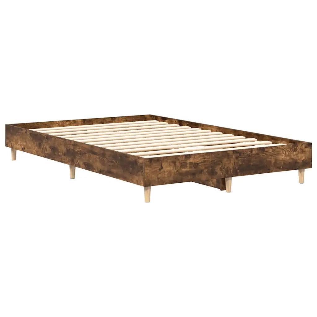 Giroletto senza Materasso Rovere Fumo 120x190 cm in Truciolato 861079