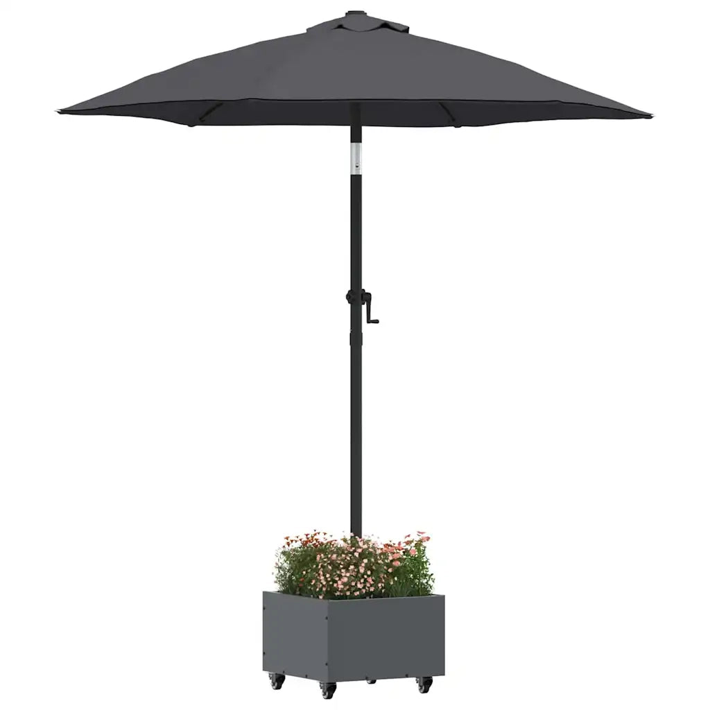 Base per ombrellone Antracite 45 x 45 x 45 cm Acciaio 42010368