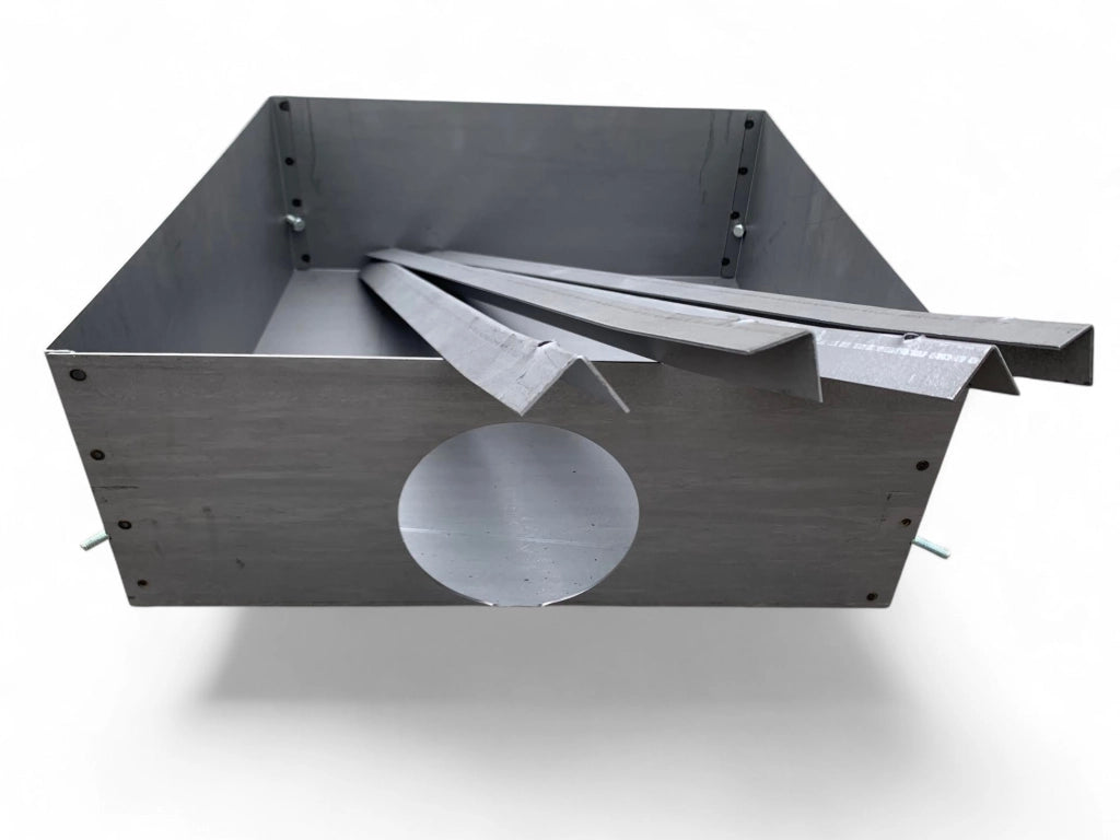 Supporto in Ferro per Fornellone a Gas, 41x41x63,5 cm H, Struttura con Gambe in Ferro SENZA fornellone