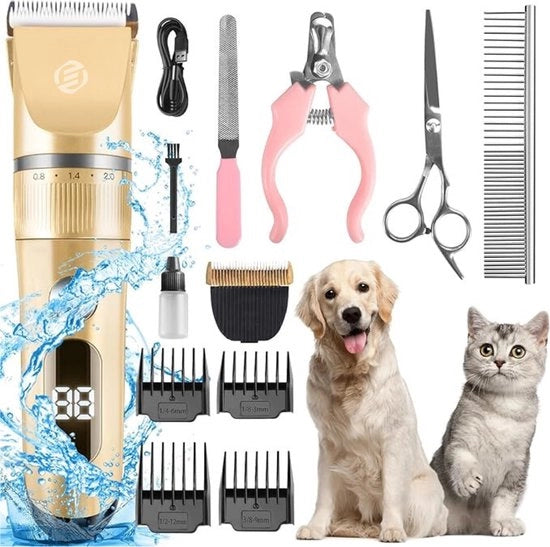 Tondeuse per cani - Trimmer per cani - Tondeuse per peli spessi - Tondeuse per animali - Tondeuse per cani per trapani