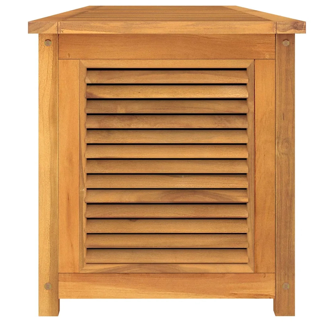 Contenitore Giardino con Borsa 200x50x55 cm Legno Massello Teak 363274