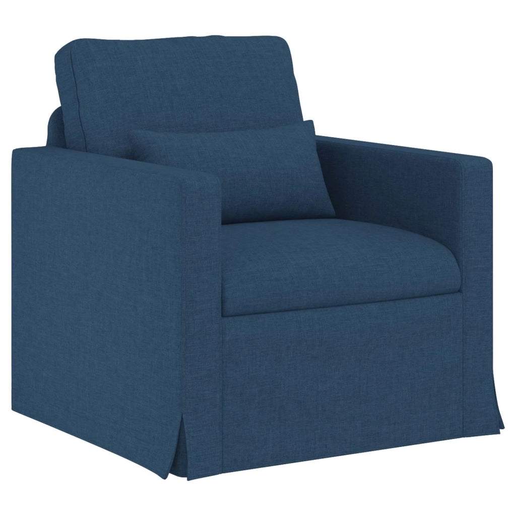 Divano Blu 78 x 78 x 80 cm Tessuto
