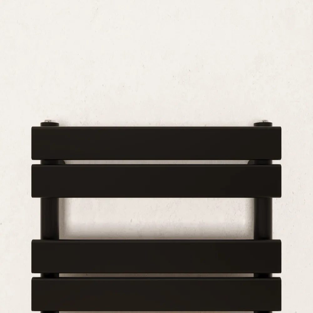 Termoarredo idraulico 1200x500 nero opaco interasse 450 | Andromeda