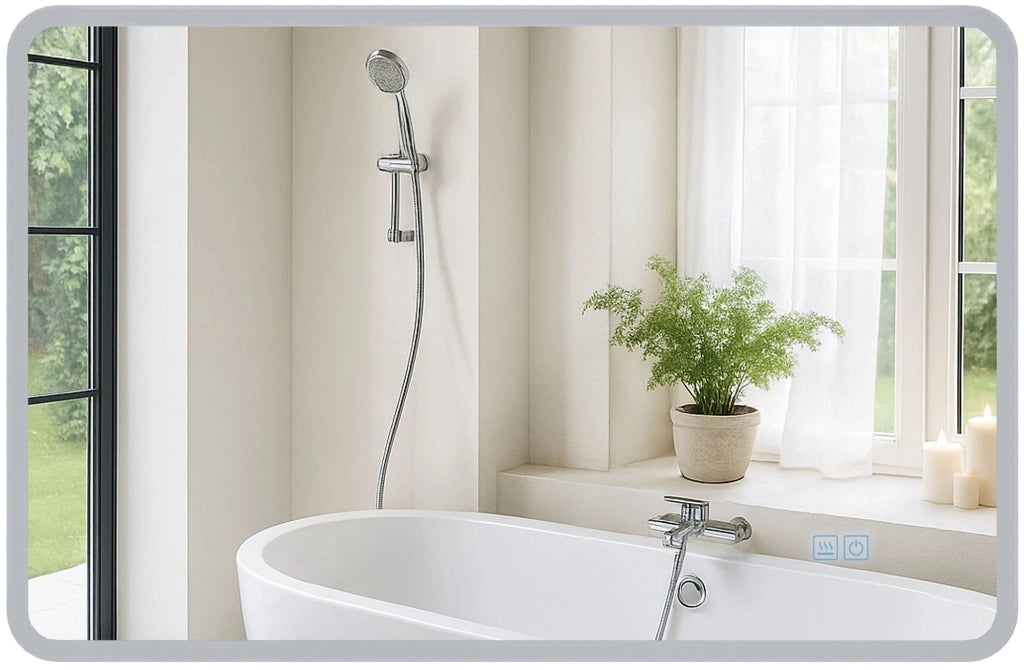 Specchio da bagno Jericho 70x100 senza Bluetooth