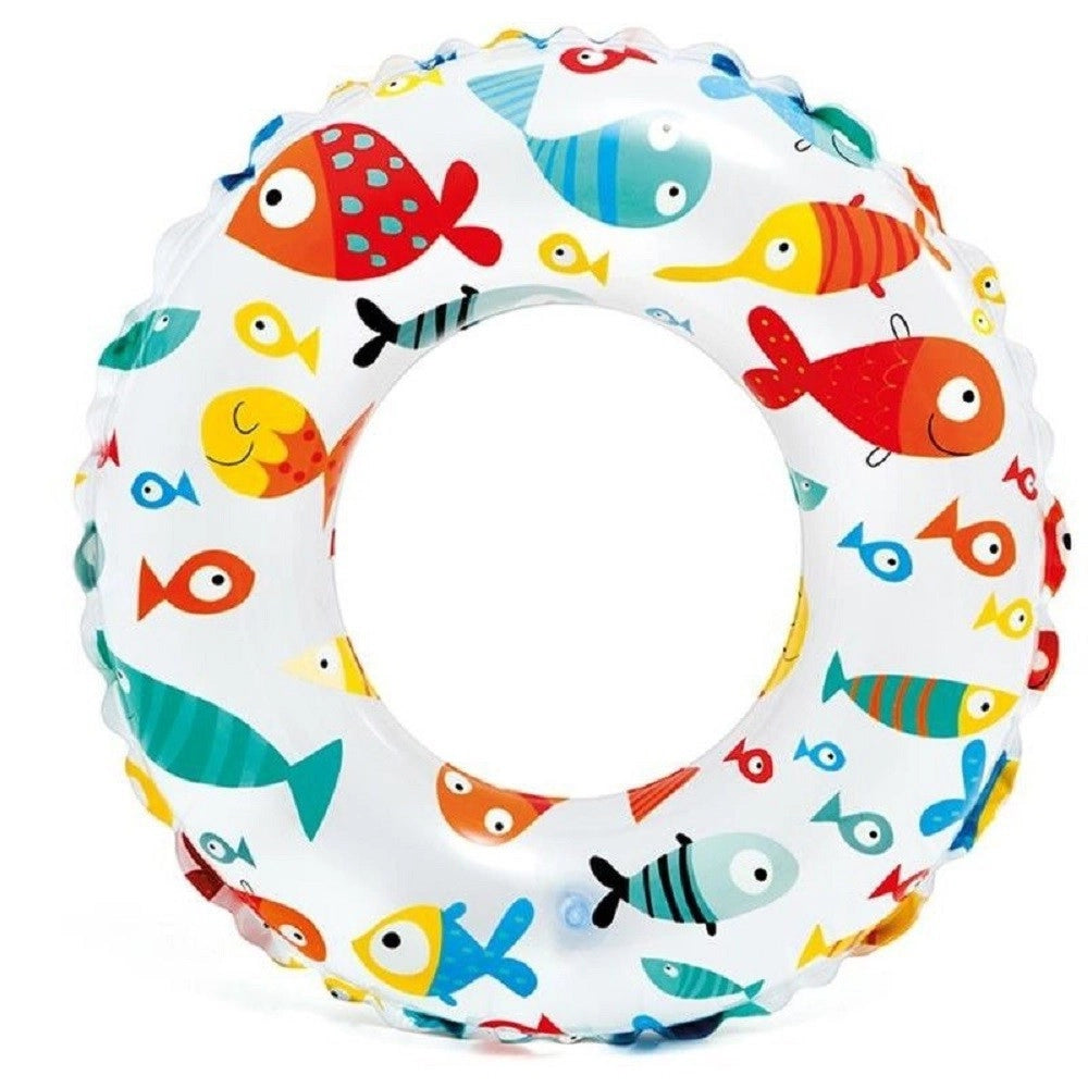 Trade Shop - Salvagente Ciambella Gonfiabile Galleggiante Mare Piscina Spiaggia Bambini 51cm -