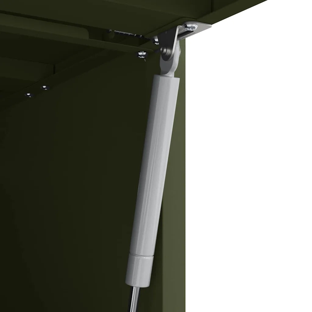 Armadio a muro per garage Oliver verde 90 x 40 x 53 cm