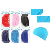 Trade Shop - Cuffia Nuoto Per Piscina Estate In Tessuto Unisex 6 Colori Misti 25x17 Cm 605434 -