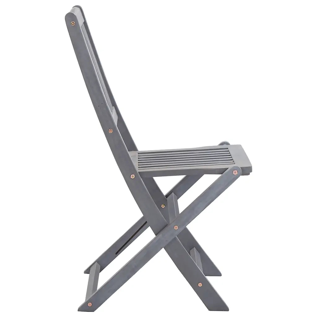 Sedie da Giardino Pieghevoli 6pz con Cuscini in Massello Acacia cod mxl 76125