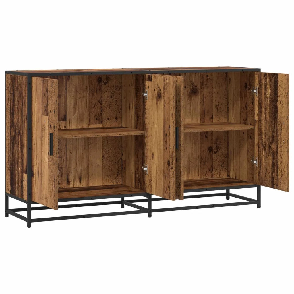 Credenza Legno antico 134 x 35 x 76 cm Legno ingegnerizzato 3446626