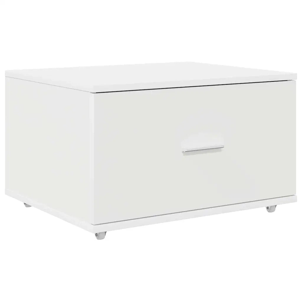 Mobile con Cassetti con ruota Bianco 55 x 45 x 31 cm 869306