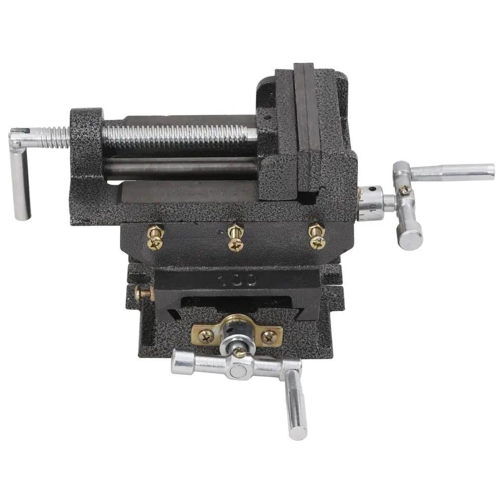 Morsa Manuale con Slitta Trasversale per Trapano a Colonna 78mm CFW3812221