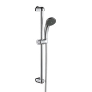 Set saliscendi cromato anticalcare con doccino a 1 getto - serie naxos