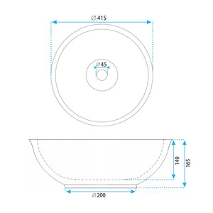 Lavabo Da Appoggio Rea Bella