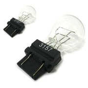 2 PZ Lampada Alogena 3157 T25 P27/7W 12V 27/7W Clear Doppio Filamento W2.5x16q