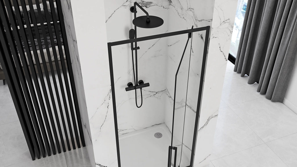 Porta Doccia Battente Rapid Swing 80