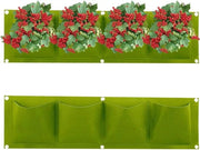 Sistema di coltivazione verticale, 2-pack con 4 contenitori, sistema di coltivazione a muro 

- Idoneo per la coltivazione di container fiorali e sacchi di coltivazione (verde) 
- Tecnica di coltivazione verticale per la crescita della giardiniera