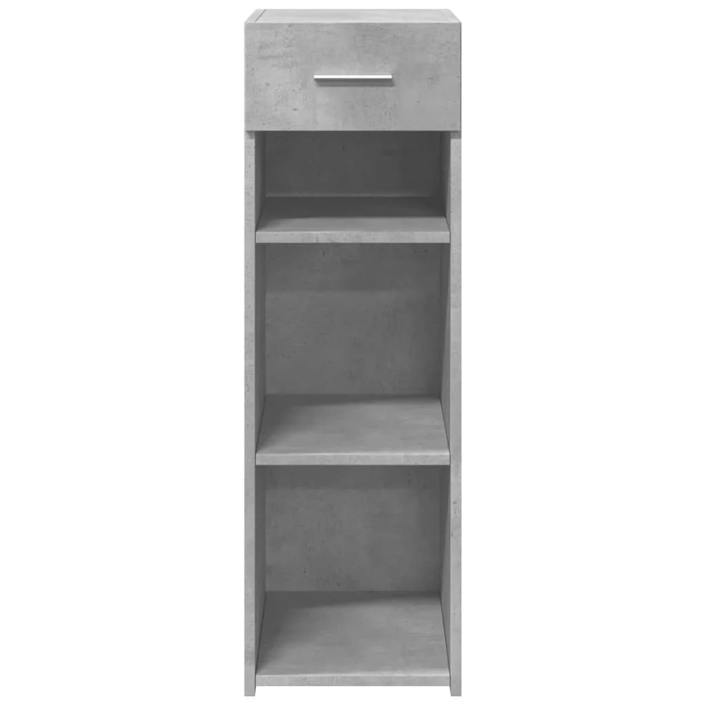 Buffet credenza cassettiera armadio mobile contenitore organizer cucina soggiorno salotto 30 x 42,5 x 93 cm legno ingegnerizzato grigio 02_0031864