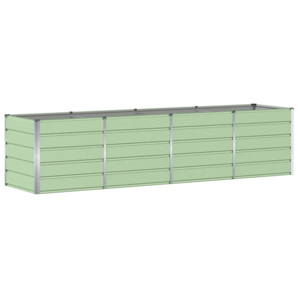 Fioriera Verde 320 x 80 x 75 cm Acciaio
