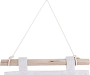 Supporto per Parete - Porta Opaca - Risparmio di Spazio - 3 Tasche Design - 67 x 20 cm - Grigio