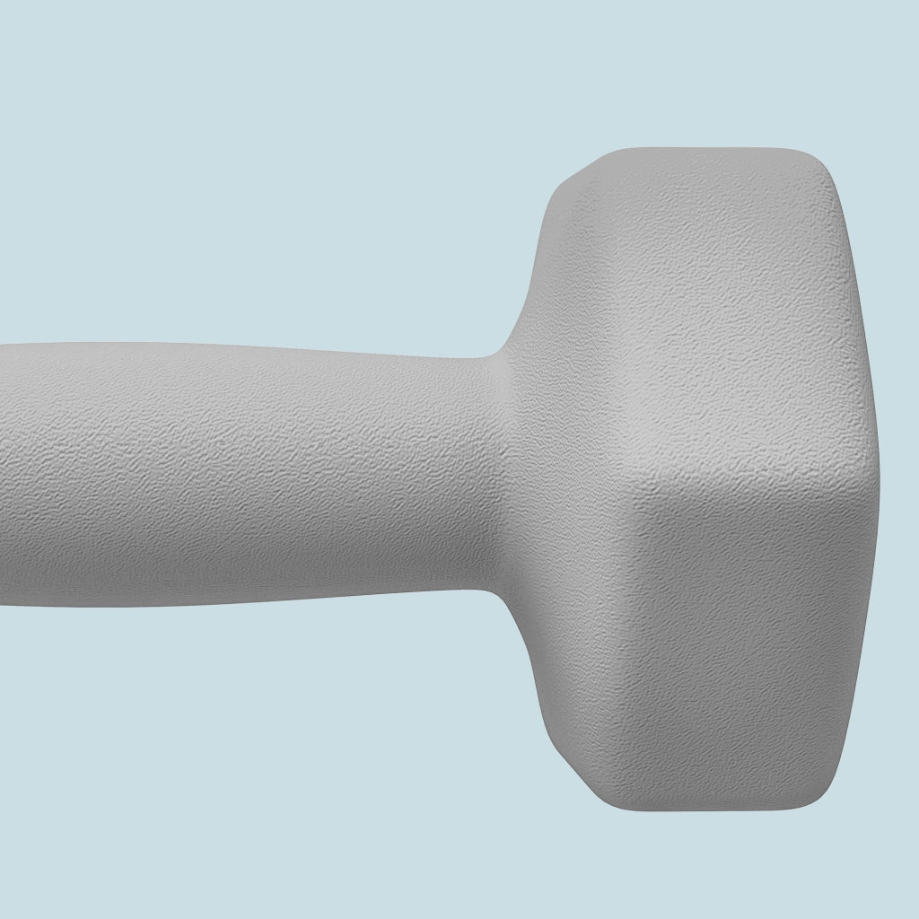 Set 2 Manubri Esagonali da 2x6 kg con Impugnatura Antiscivolo in Metallo e Plastica Grigio