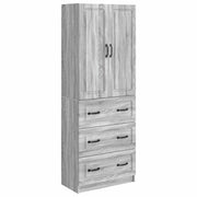 Set di armadi 2 pcs Sonoma grigio 66 x 34,5 x 87 cm 3416967