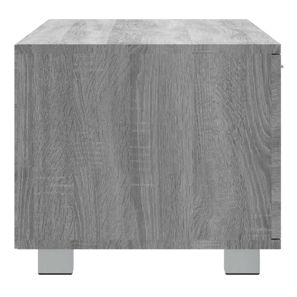 Mobile TV Grigio Sonoma 140x40,5x35 cm in Legno Multistrato 342627