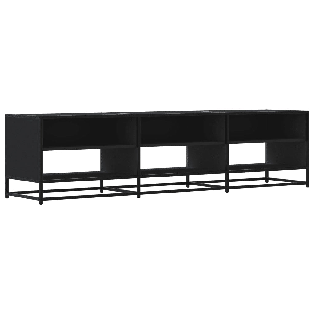 Mobile TV | Armadietto TV | Mobile Porta TV Nero 180x40x46 cm in Legno Multistrato