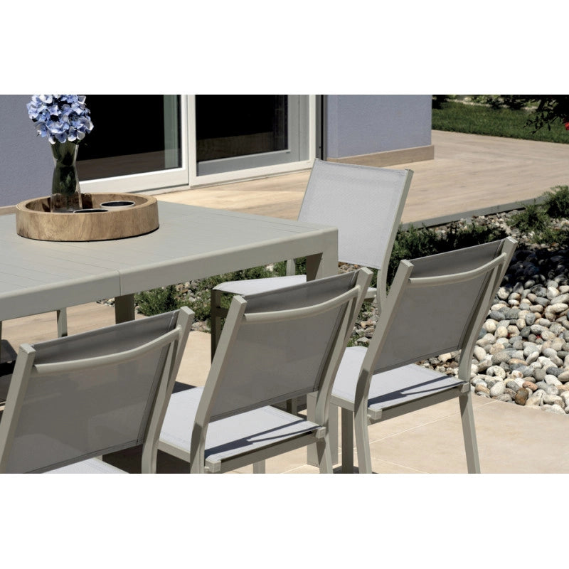 Tavolo Naxos 160/240x90 Creta Gambe Scorrevoli Moia