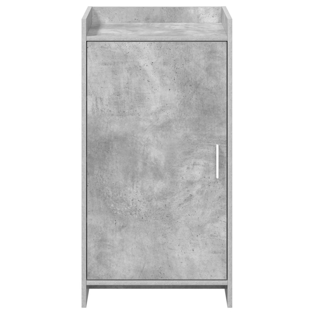 Mobile per scarpe con porta Grigio Cemento 48 x 36 x 92 cm 8011334