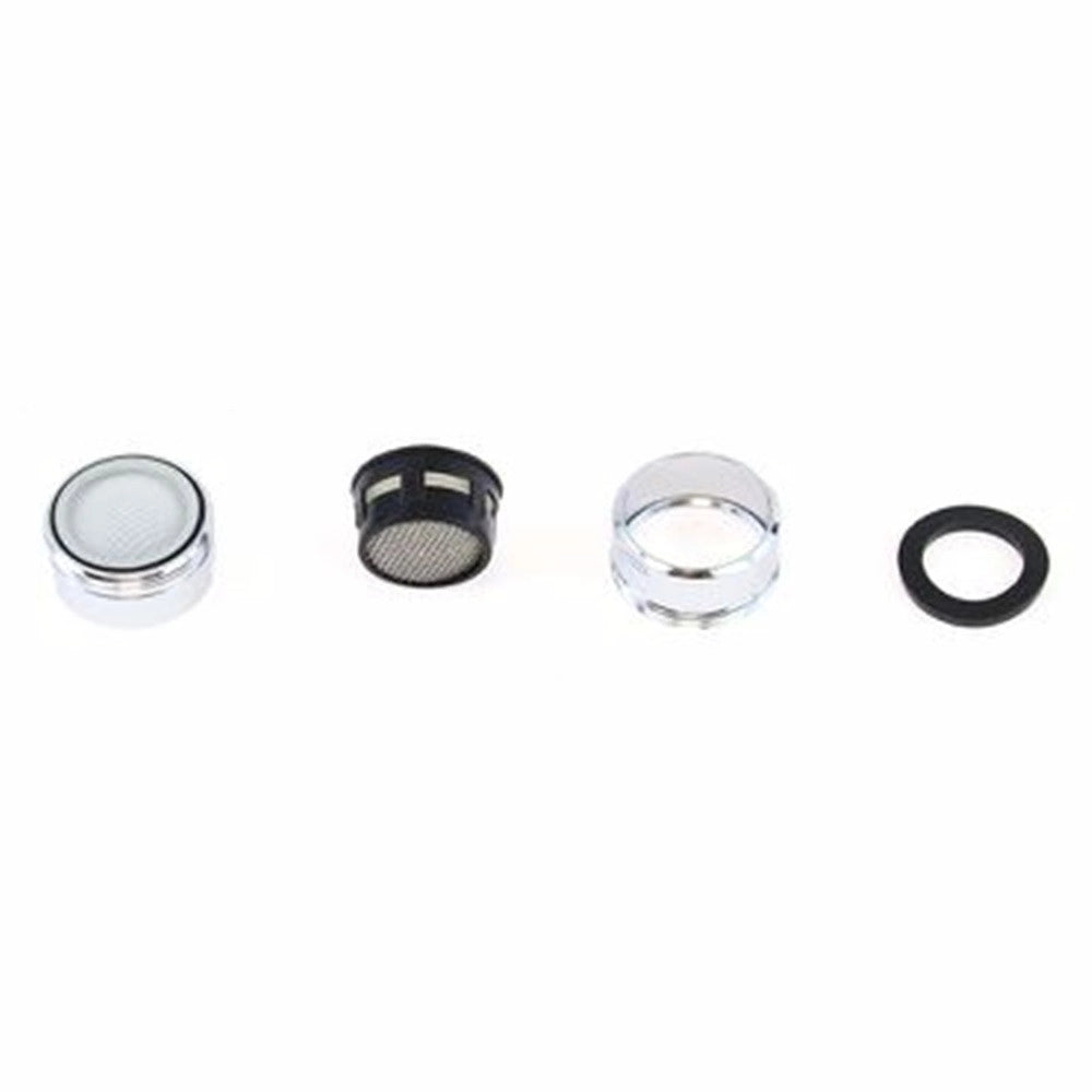 Trade Shop - Set 2pz Aeratore Rubinetti Filtro Rompigetto Lavandino Bagno Cucina M24 In Ottone 87994 -