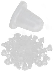 Contenitore per pigmenti 100 pezzi - Inchiostro a silicone da getto unico - Contenitore per pigmenti per tatuaggi - Contenitore per pigmenti per trucco - Materiale sicuro e soffice - Utilizzo affidabile - Inchiostro da getto unico