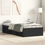 Giroletto-Struttura Letto Nero 100x200 cm