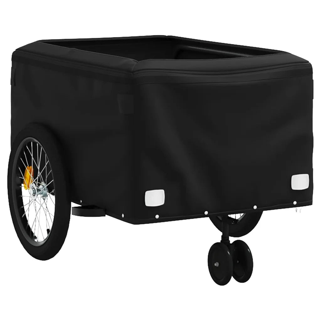 Rimorchio da Bici Nero e Blu 45 kg in Ferro CFW9620186
