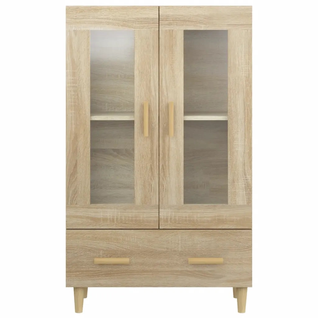 Credenza | Madia | Buffet da pranzo | Armadio da pranzo Rovere Sonoma 70x31x115 cm in Legno Multistrato