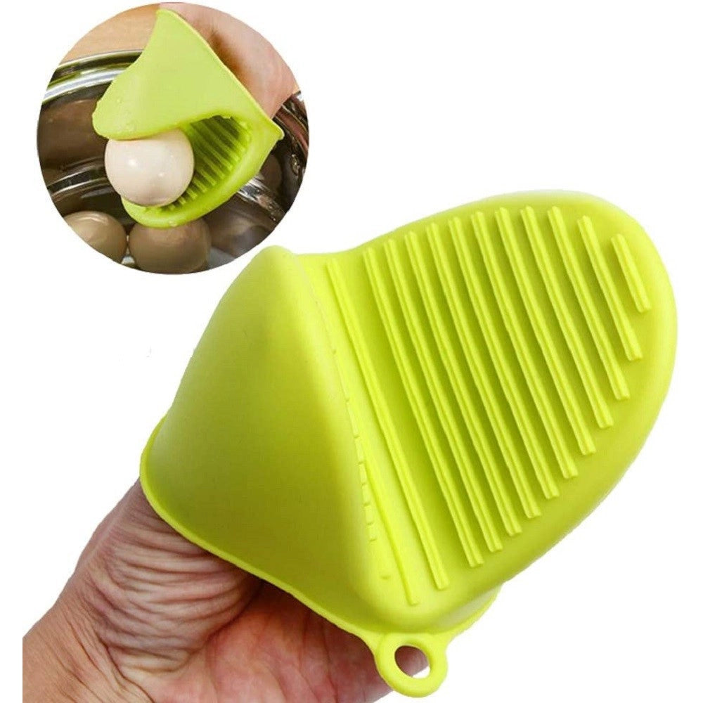 Trade Shop - Presina Presine Mini Guanto Forno Silicone Antiscivolo Antiscottatura Resistenti -