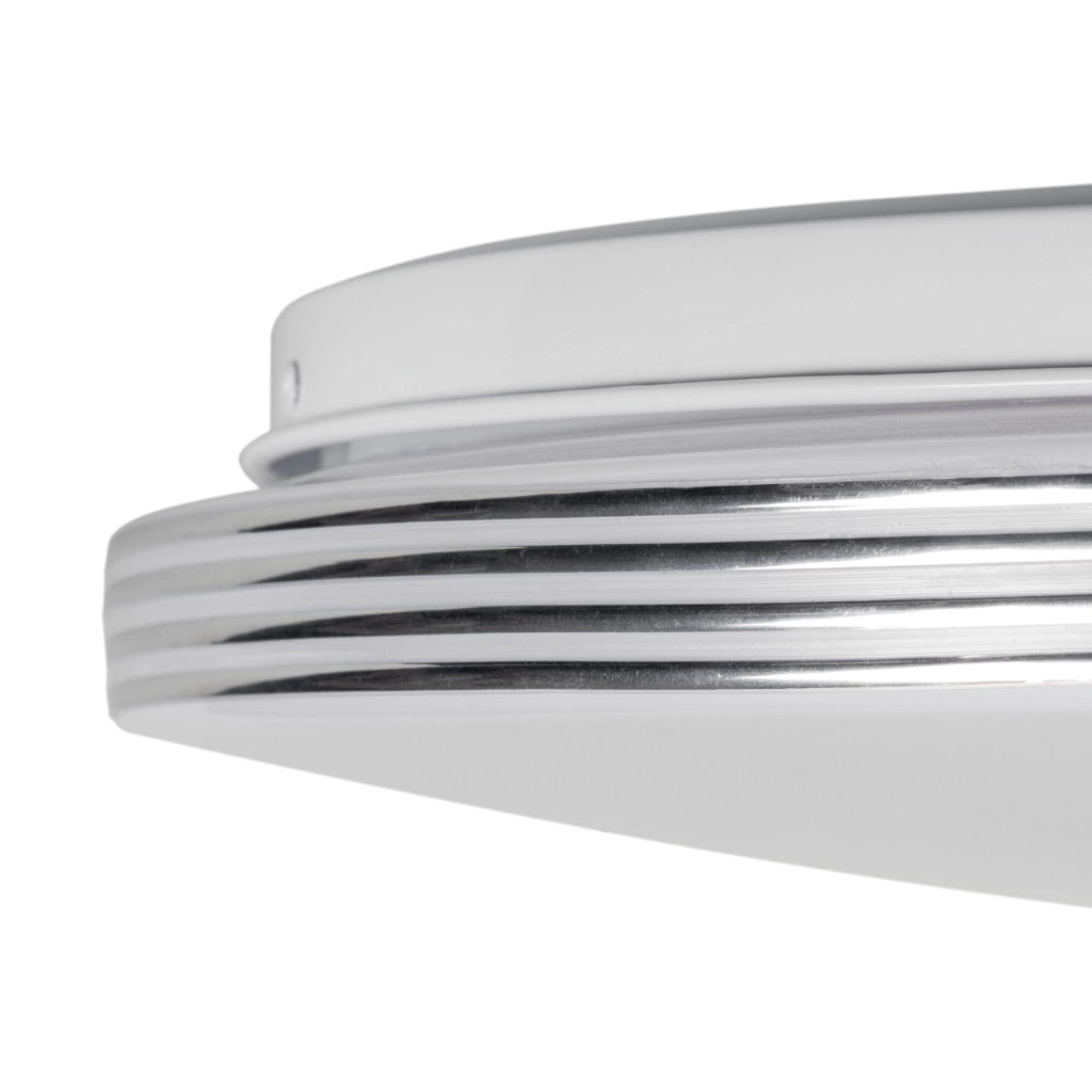 Plafoniera LED moderna effetto stelle 38cm 17,5W bianca