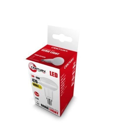 Century Lampadina Led Reflector E14 5W 470lm 3000k