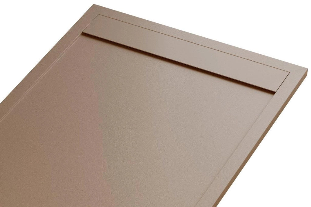 Piatto Doccia 80x190 cm in Pietra Bonussi Kamet Moka