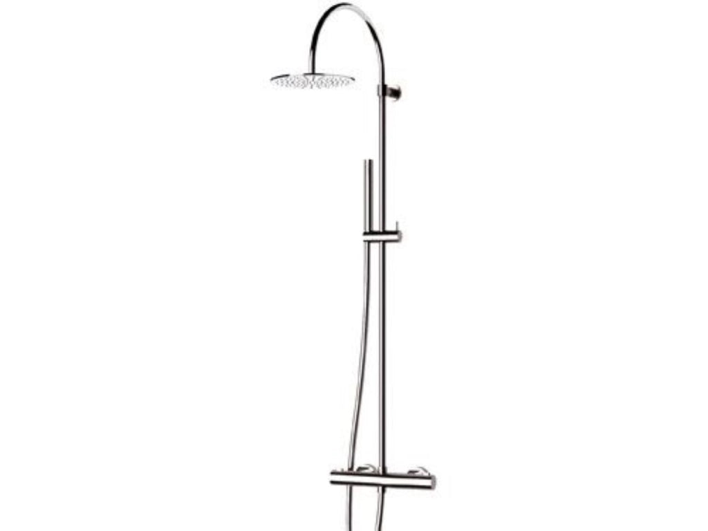 Set doccia con miscelatore, colonna, doccetta e soffione - serie elegance