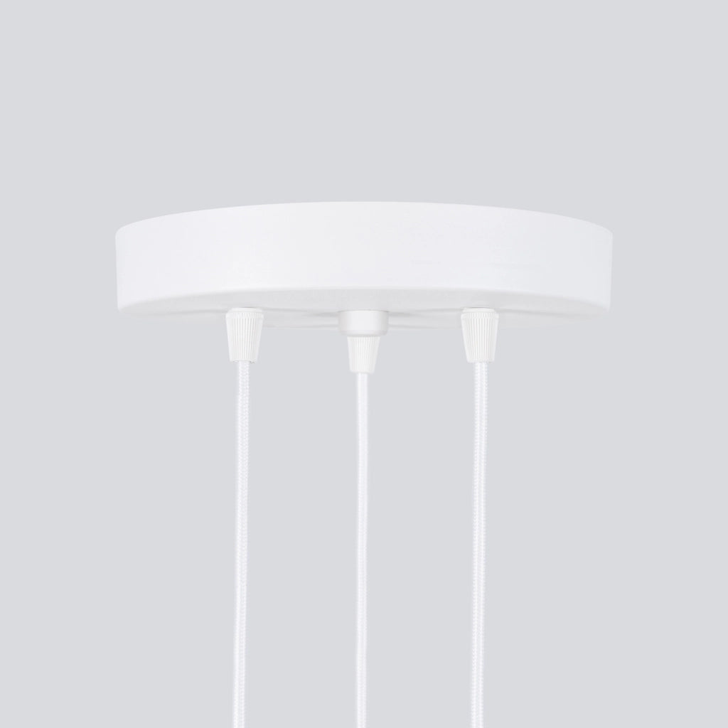 Lampada a sospensione moderna bianca 3xGU10 Ø20 GRAVIO