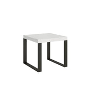 Tavolo allungabile 90/246x90 cm Tecno colore bianco frassino gambe antracite