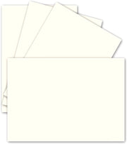 Carte da disegno 50 pezzi - DIN B6 12,0 x 17,0 cm - 240 g/m² cartone da colla - Carte Blanco - Disegno Creativo - Ideale per Scrapbooking