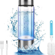 Generatore di Idrogeno - Bottiglia di Acqua con Generatore di Idrogeno - H2 + Idrogeno - Ossidrante Portatile - Salute - Incluso Libro Elettronico